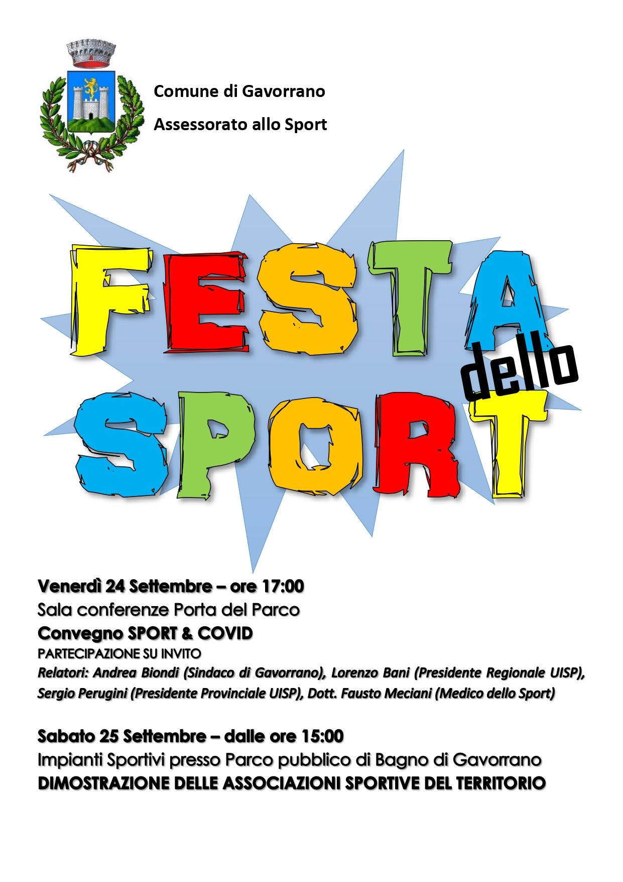 FESTA DELLO SPORT 2021