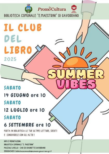 club del libro estate