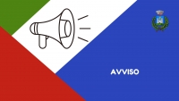 logo comune di gavorrano, disegno di un megafono, scritta "avviso"