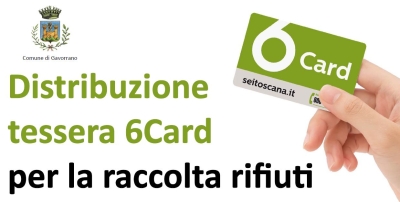 Distribuzione 6 Card - modifica orario 11 ottobre