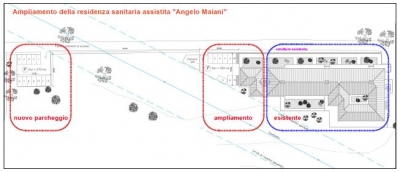 RSA Casa Maiani - lavori di ampliamento