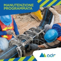 Manutenzione programmata per l’esecuzione di interventi sulla Dorsale Fiora