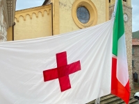 bandiera della croce rossa 