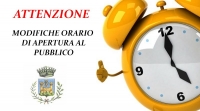Modifica orario apertura uffici giornate pre-festive