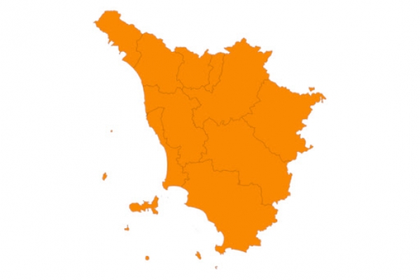Da oggi Toscana di nuovo in zona arancione