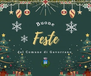 auguri di Natale, decorazioni natalizie su sfondo verde