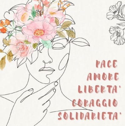 Donna portatrice di Valore: Amore, Solidarietà, Libertà, Pace e Coraggio